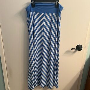 Striped maxi Skirt